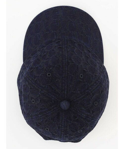 Aquascutum / アクアスキュータム キャップ | Denim Jacquard Cap | 詳細5