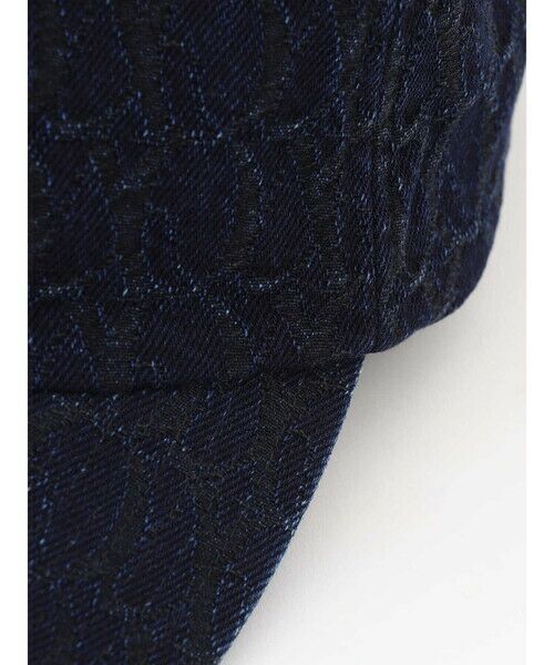 Aquascutum / アクアスキュータム キャップ | Denim Jacquard Cap | 詳細7