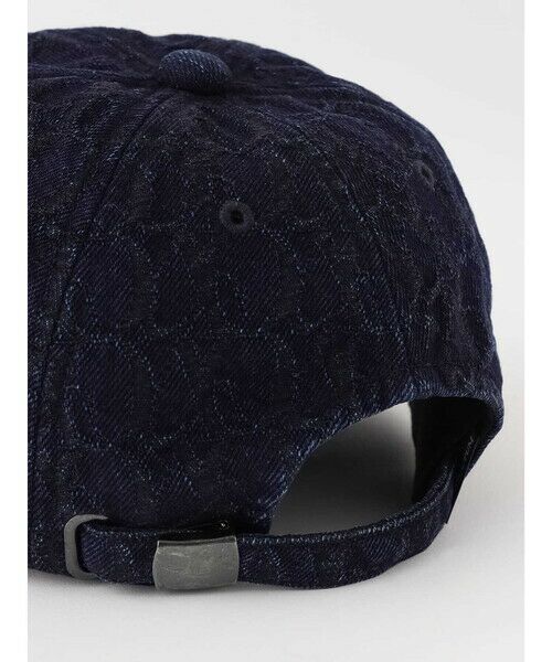 Aquascutum / アクアスキュータム キャップ | Denim Jacquard Cap | 詳細8