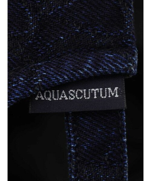 Aquascutum / アクアスキュータム キャップ | Denim Jacquard Cap | 詳細9