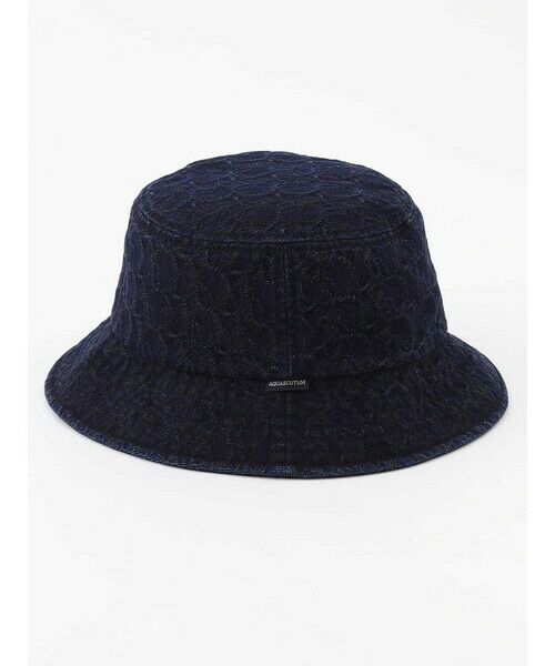 Aquascutum / アクアスキュータム キャップ | Denim Jacquard Hat | 詳細3