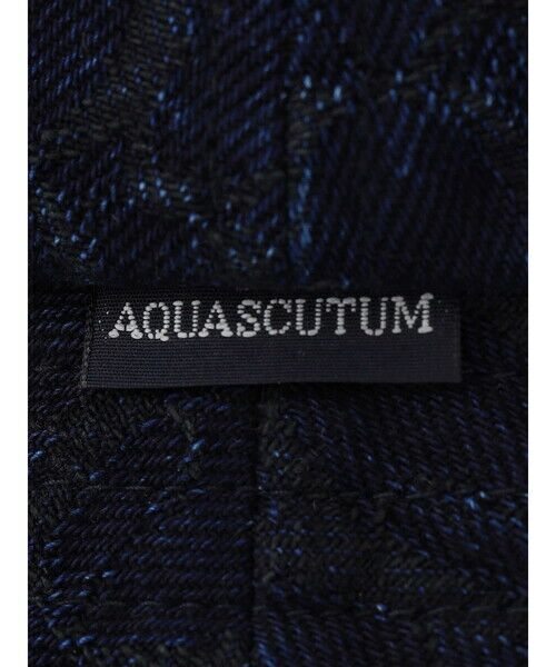 Aquascutum / アクアスキュータム キャップ | Denim Jacquard Hat | 詳細7