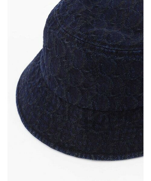 Aquascutum / アクアスキュータム キャップ | Denim Jacquard Hat | 詳細8