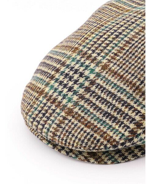 Aquascutum / アクアスキュータム キャップ | 【UK Traditional】Tweed Hunting Cap | 詳細7