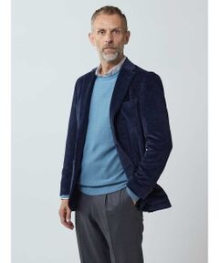 Aquascutum / アクアスキュータム テーラードジャケット | 【KING SIZE】Velour Jersey Jacket