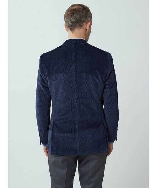 Aquascutum / アクアスキュータム テーラードジャケット | 【KING SIZE】Velour Jersey Jacket | 詳細4