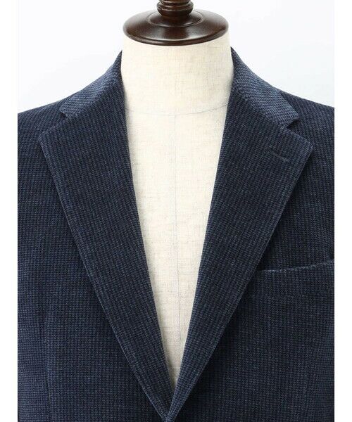 Aquascutum / アクアスキュータム テーラードジャケット | 【KING SIZE】Velour Jersey Jacket | 詳細8