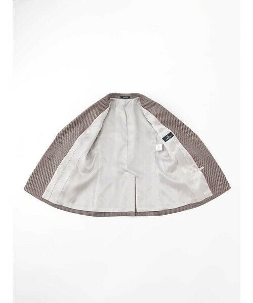 Aquascutum / アクアスキュータム テーラードジャケット | 【セットアップ対応】クラブチェックテーラードジャケット | 詳細12