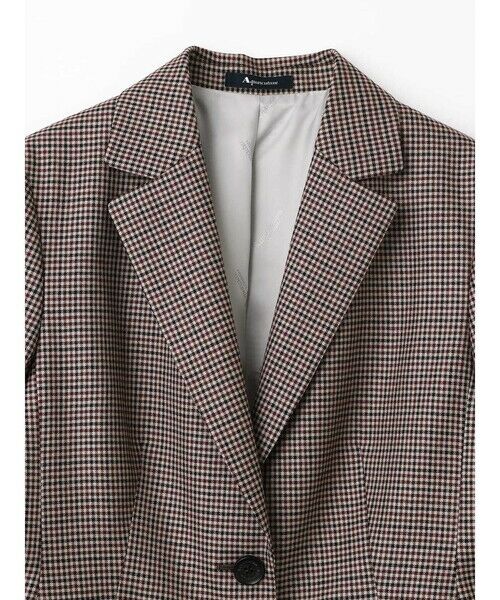 Aquascutum / アクアスキュータム テーラードジャケット | 【セットアップ対応】クラブチェックテーラードジャケット | 詳細9