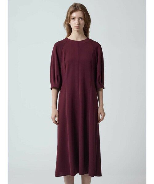 Aquascutum / アクアスキュータム ドレス | ストレッチパフスリーブドレス | 詳細10