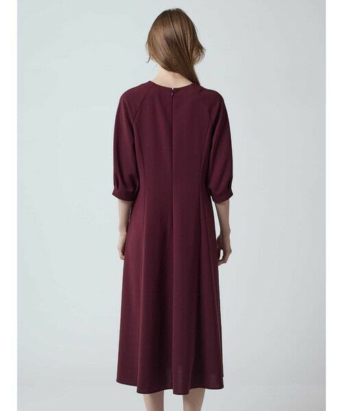 Aquascutum / アクアスキュータム ドレス | ストレッチパフスリーブドレス | 詳細12