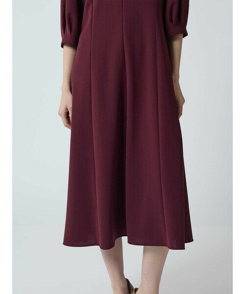 Aquascutum / アクアスキュータム ドレス | ストレッチパフスリーブドレス | 詳細13