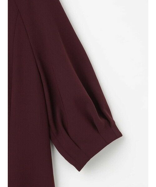 Aquascutum / アクアスキュータム ドレス | ストレッチパフスリーブドレス | 詳細17