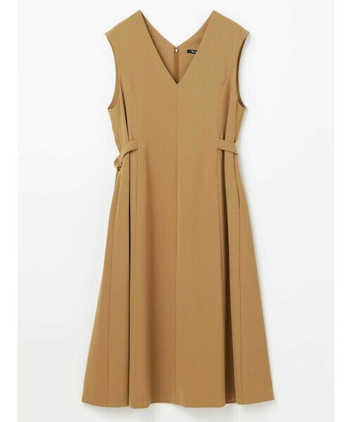 Aquascutum/アクアスキュータム サイドベルトジャンパードレス ベージュ 8 Aquascutum/アクアスキュータム サイドベルトジャンパードレス ベージュ 8