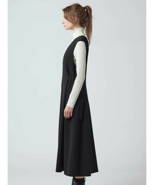 Aquascutum / アクアスキュータム ドレス | サイドベルトジャンパードレス | 詳細4