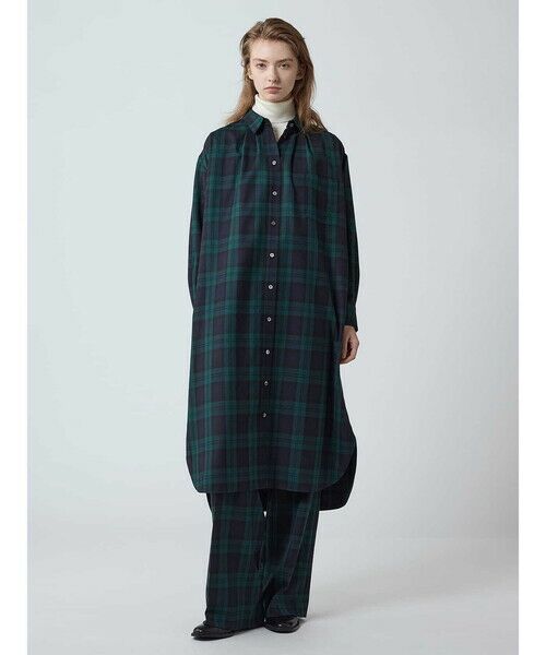 Aquascutum / アクアスキュータム ドレス | BLACK WATCH シャツドレス | 詳細1