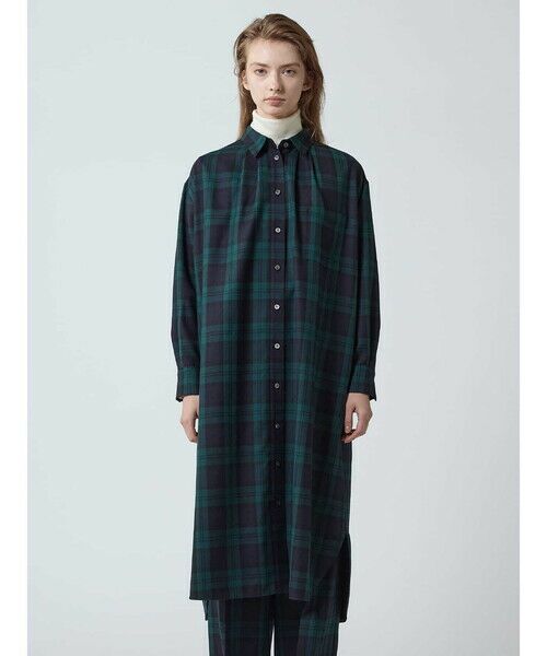 Aquascutum / アクアスキュータム ドレス | BLACK WATCH シャツドレス | 詳細2