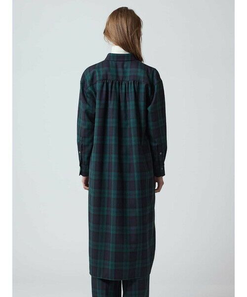 Aquascutum / アクアスキュータム ドレス | BLACK WATCH シャツドレス | 詳細4