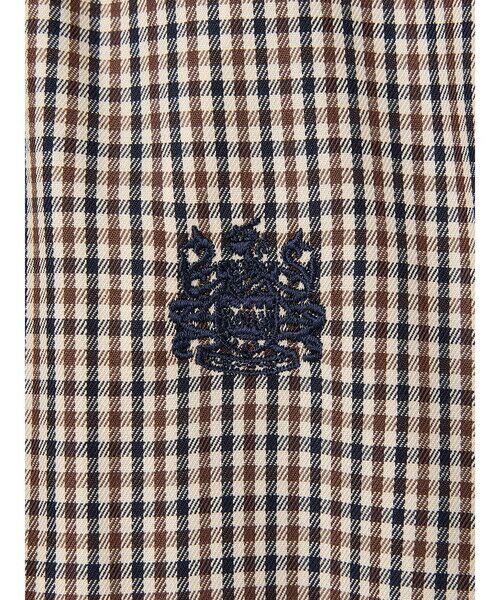 Aquascutum / アクアスキュータム ドレス | クラブチェックコンビ シャツドレス | 詳細5