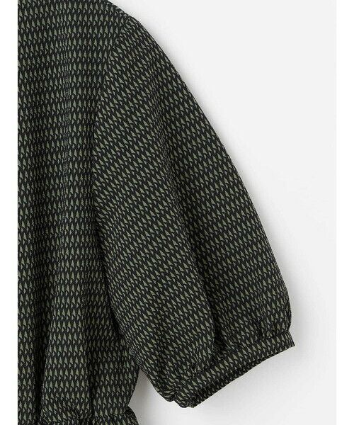 Aquascutum / アクアスキュータム ドレス | ギャザーウェスト プリントドレス | 詳細3