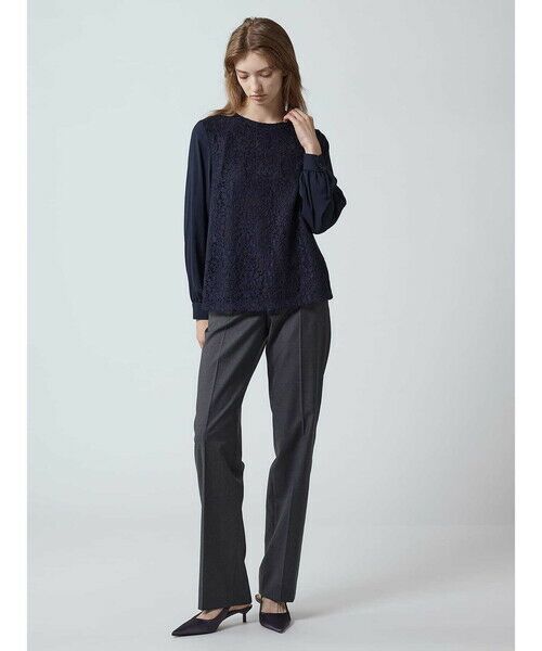 Aquascutum / アクアスキュータム シャツ・ブラウス | コードレースブラウス | 詳細1