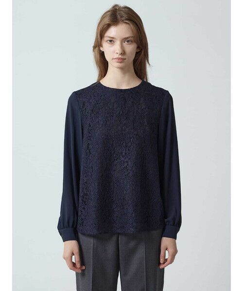 Aquascutum / アクアスキュータム シャツ・ブラウス | コードレースブラウス | 詳細2