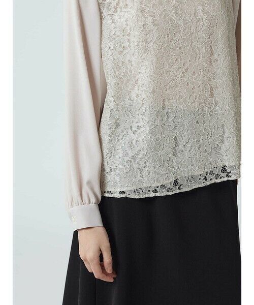 Aquascutum / アクアスキュータム シャツ・ブラウス | コードレースブラウス | 詳細12