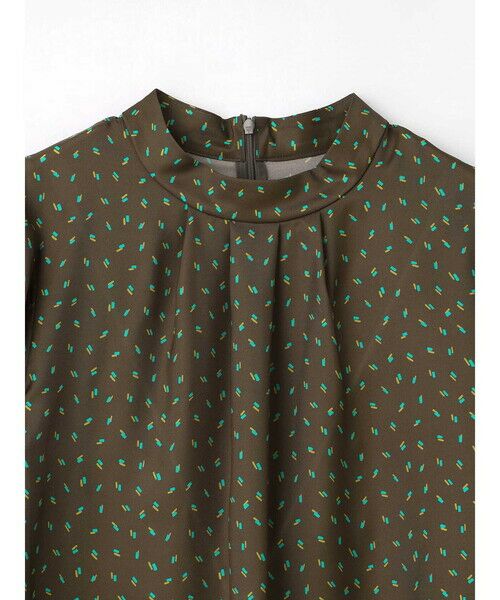 Aquascutum / アクアスキュータム シャツ・ブラウス | スクエアードット スタンドカラーブラウス | 詳細8