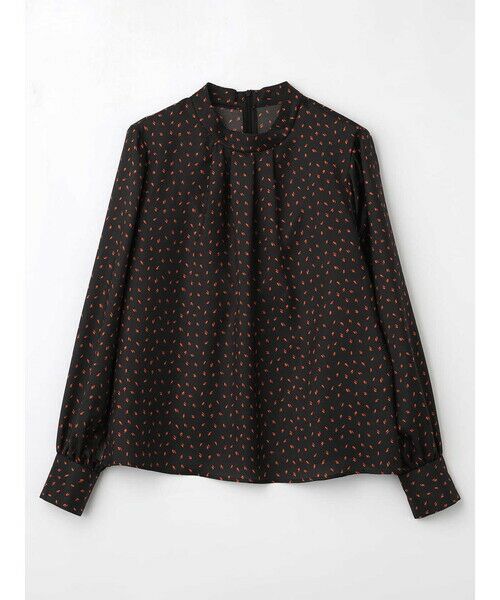Aquascutum / アクアスキュータム シャツ・ブラウス | スクエアードット スタンドカラーブラウス | 詳細15