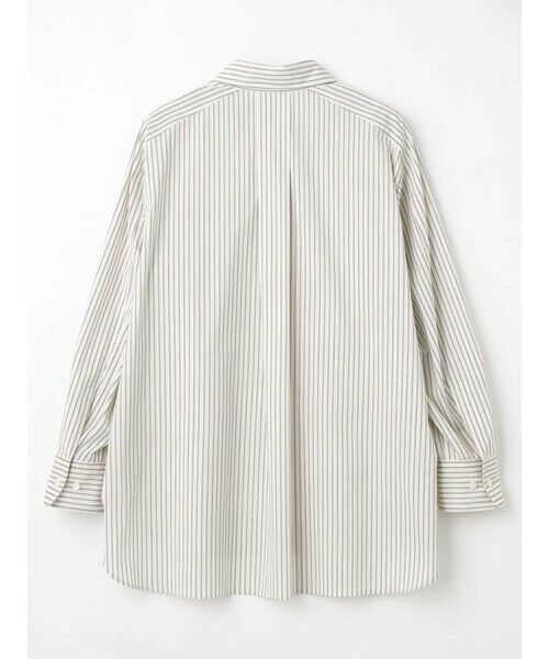 Aquascutum / アクアスキュータム シャツ・ブラウス | ダブルストライプ オーバーシャツ | 詳細7