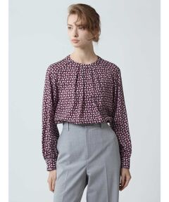 Aquascutum / アクアスキュータム シャツ・ブラウス | ブロッククラブチェックプリントブラウス