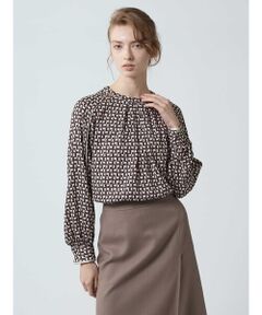 Aquascutum / アクアスキュータム シャツ・ブラウス | ブロッククラブチェックプリントブラウス