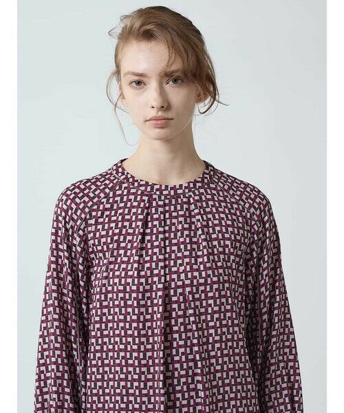 Aquascutum / アクアスキュータム シャツ・ブラウス | ブロッククラブチェックプリントブラウス | 詳細5