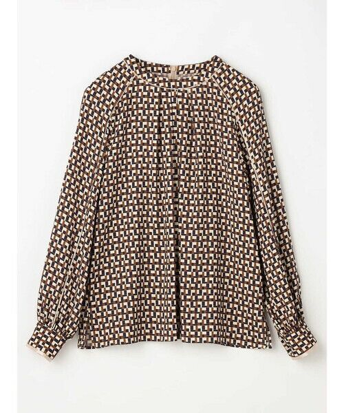 Aquascutum / アクアスキュータム シャツ・ブラウス | ブロッククラブチェックプリントブラウス | 詳細14