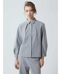 Aquascutum / アクアスキュータム シャツ・ブラウス | 【セットアップ対応】プレーンポプリンブラウス