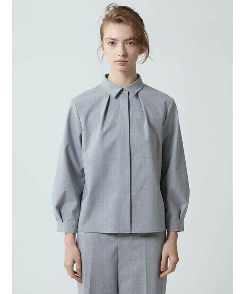 Aquascutum / アクアスキュータム シャツ・ブラウス | 【セットアップ対応】プレーンポプリンブラウス | 詳細2