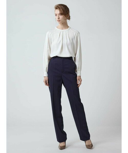 Aquascutum / アクアスキュータム シャツ・ブラウス | ラウンドネックギャザーブラウス | 詳細2