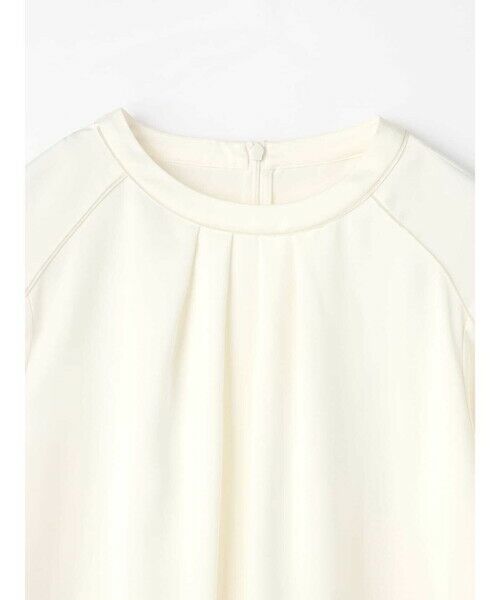 Aquascutum / アクアスキュータム シャツ・ブラウス | ラウンドネックギャザーブラウス | 詳細9