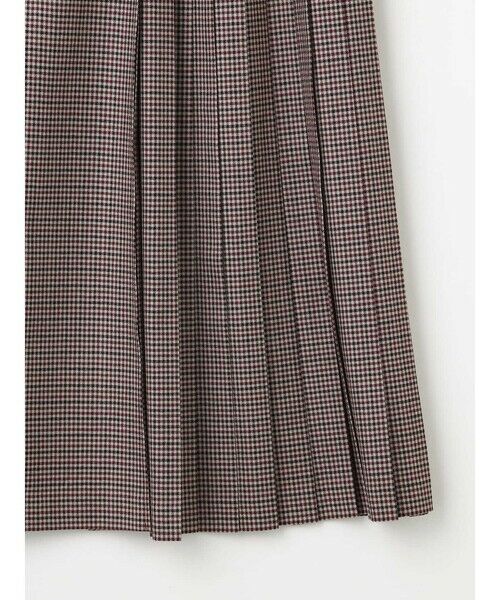 Aquascutum / アクアスキュータム ミニ・ひざ丈スカート | 【セットアップ対応】クラブチェックプリーツスカート | 詳細10