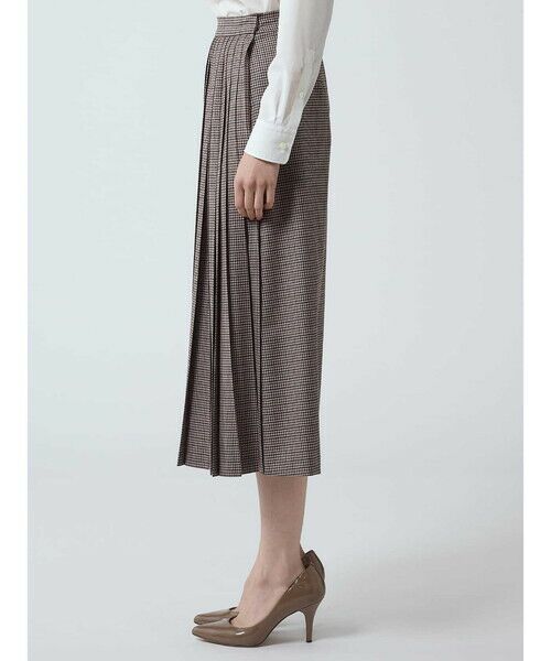Aquascutum / アクアスキュータム ミニ・ひざ丈スカート | 【セットアップ対応】クラブチェックプリーツスカート | 詳細3