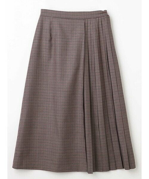 Aquascutum / アクアスキュータム ミニ・ひざ丈スカート | 【セットアップ対応】クラブチェックプリーツスカート | 詳細6