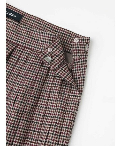 Aquascutum / アクアスキュータム ミニ・ひざ丈スカート | 【セットアップ対応】クラブチェックプリーツスカート | 詳細9