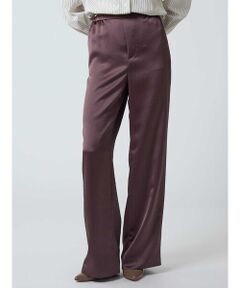 Aquascutum / アクアスキュータム その他パンツ | ヴィンテージサテン ワイドパンツ