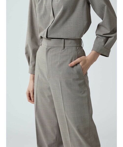 Aquascutum / アクアスキュータム その他パンツ | 【セットアップ対応】プレーンポプリンチェックパンツ | 詳細5