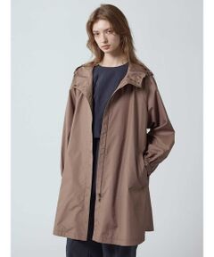 Aquascutum / アクアスキュータム その他アウター | PERTEX ロングフーデットパーカー