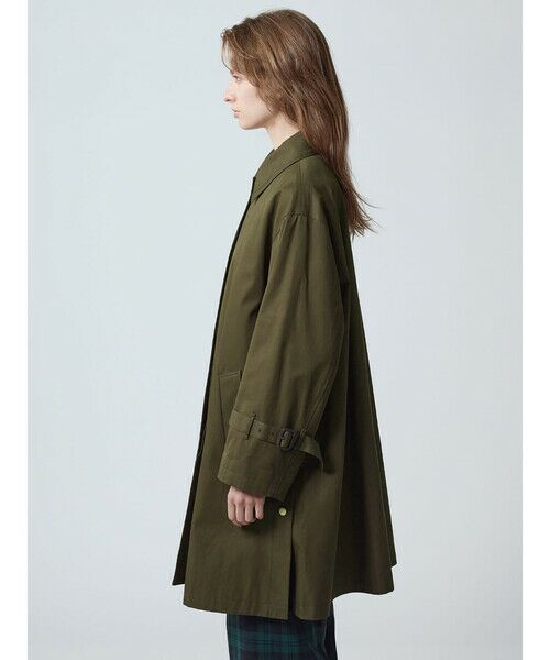 Aquascutum / アクアスキュータム その他アウター | オーバーサイズ Aラインステンカラーコート | 詳細2