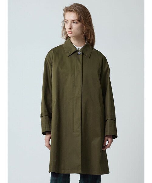 Aquascutum / アクアスキュータム その他アウター | オーバーサイズ Aラインステンカラーコート | 詳細4