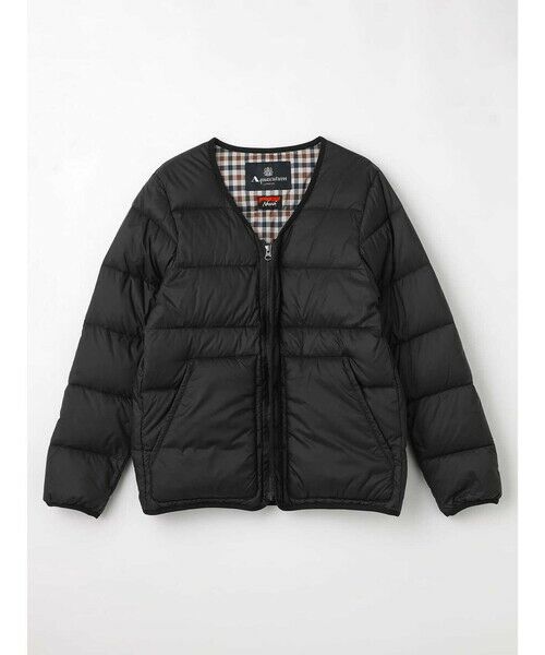 Aquascutum/アクアスキュータム NANGA Wネーム ライトダウン ブラック 8 Aquascutum/アクアスキュータム NANGA Wネーム ライトダウン ブラック 8