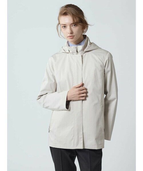 Aquascutum / アクアスキュータム その他アウター | タフタ2WAY フーデットパーカー | 詳細10