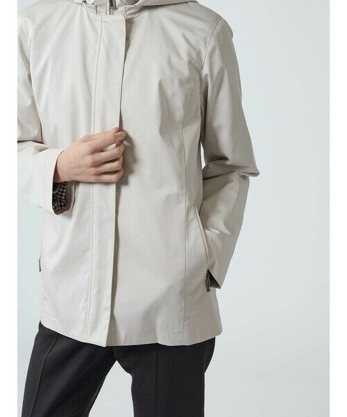 Aquascutum / アクアスキュータム その他アウター | タフタ2WAY フーデットパーカー | 詳細11